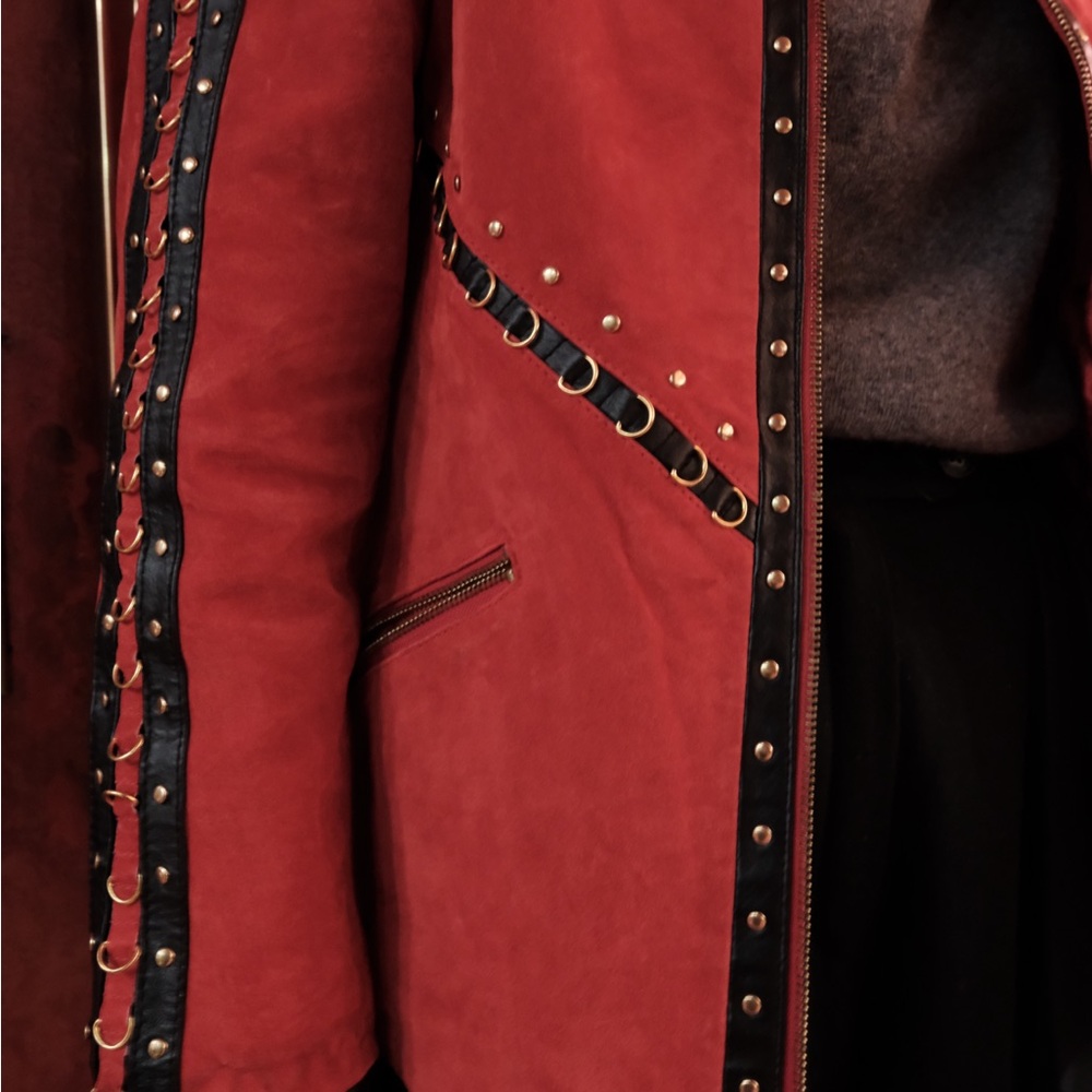 Gorgeous Suede Leather Jacket